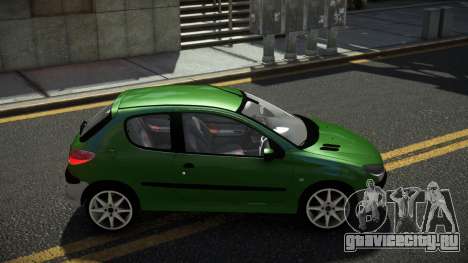 Peugeot 206 Poboh для GTA 4