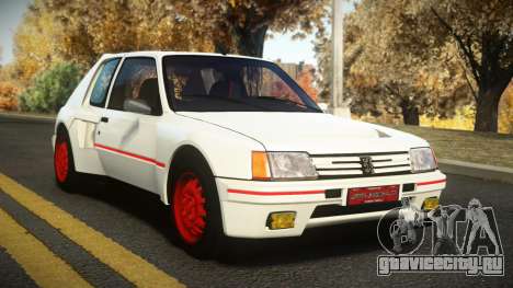Peugeot 205 Raufe для GTA 4