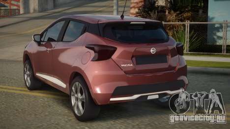 Nissan Micra 19th для GTA San Andreas