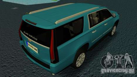 Cadillac Escalade 2019 для GTA Vice City