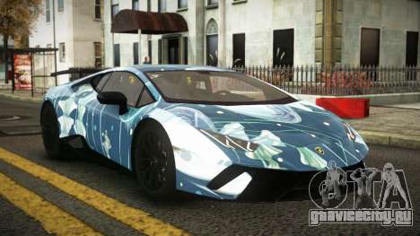 Lamborghini Huracan Nerael S5 для GTA 4