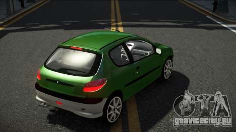 Peugeot 206 Poboh для GTA 4