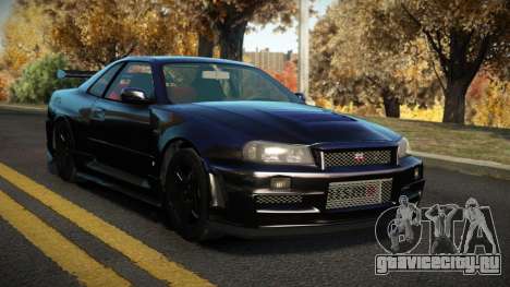 Nissan Skyline R34 Mirvavixe для GTA 4