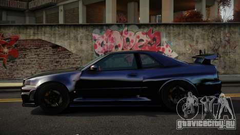 Nissan Skyline R34 Mirvavixe для GTA 4