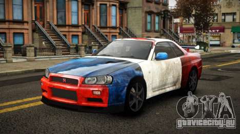 Nissan Skyline R34 Erxah S12 для GTA 4