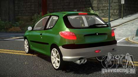 Peugeot 206 Poboh для GTA 4