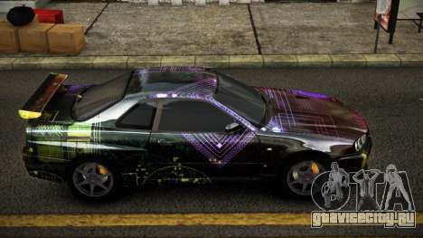 Nissan Skyline R34 Erxah S3 для GTA 4