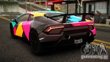 Lamborghini Huracan Nerael S9 для GTA 4