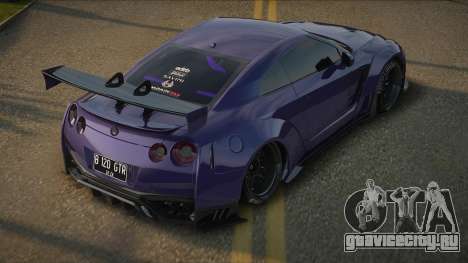 Nissan GTR R35 Anielth для GTA San Andreas