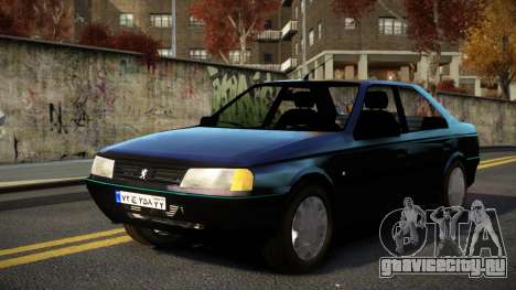 Peugeot 405 Nuwcapali для GTA 4