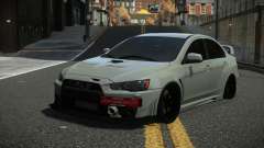 Mitsubishi Lancer Evolution X Deixe для GTA 4