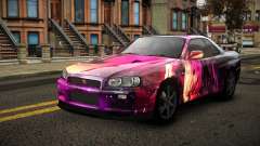Nissan Skyline R34 Erxah S9 для GTA 4