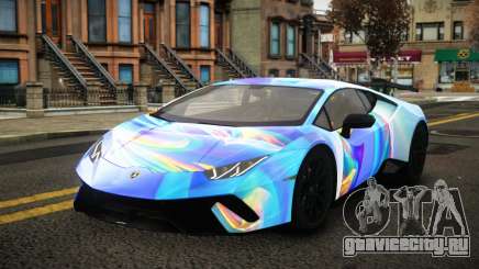 Lamborghini Huracan Nerael S6 для GTA 4