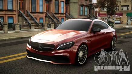 Mercedes-Benz C63S AMG Cuhwi для GTA 4