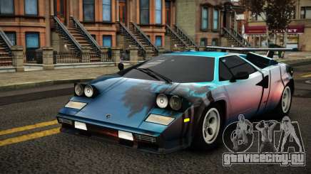 Lamborghini Countach Brier S1 для GTA 4