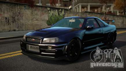 Nissan Skyline R34 Mirvavixe для GTA 4
