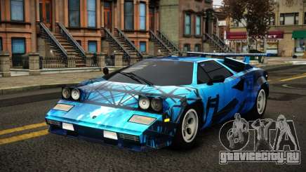 Lamborghini Countach Brier S14 для GTA 4