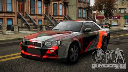 Nissan Skyline R34 Erxah S7 для GTA 4
