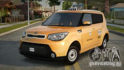 Kia Soul Taxi 15th для GTA San Andreas