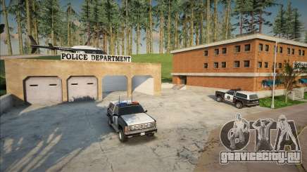 Служебные авто в участке Диллимор для GTA San Andreas