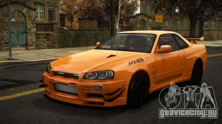 Nissan Skyline R34 Kazu для GTA 4