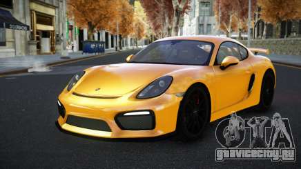Porsche Cayman GT4 Subupase для GTA 4