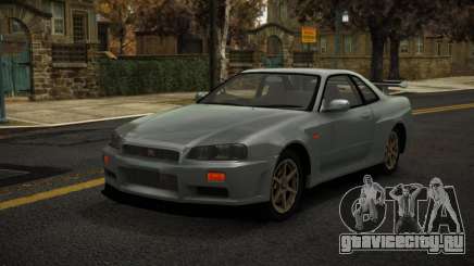 Nissan Skyline R34 Banafufa для GTA 4