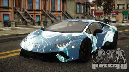 Lamborghini Huracan Nerael S5 для GTA 4