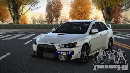 Mitsubishi Lancer Evolution X Ruwminih для GTA 4