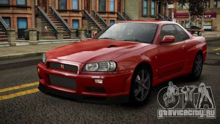 Nissan Skyline R34 Erxah для GTA 4