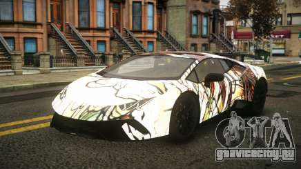 Lamborghini Huracan Nerael S7 для GTA 4