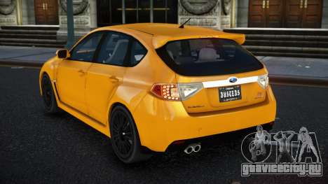 Subaru Impreza Qemoxibep для GTA 4