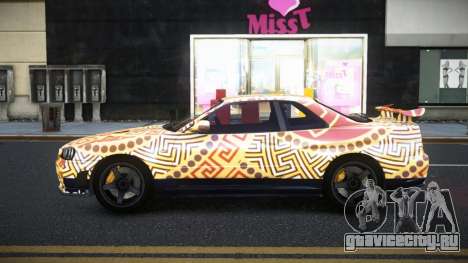 Nissan Skyline R34 Selyn S11 для GTA 4