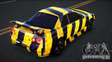 Nissan Skyline R34 Selyn S14 для GTA 4