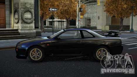 Nissan Skyline R34 Baluz для GTA 4
