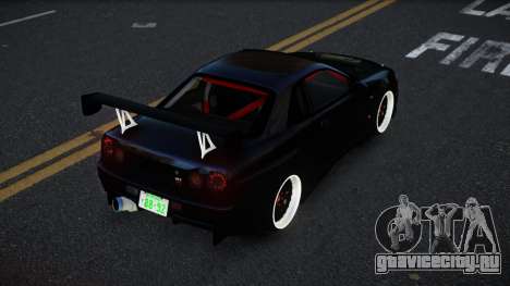 Nissan Skyline R34 Kuwmum для GTA 4