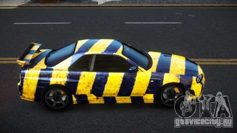 Nissan Skyline R34 Selyn S14 для GTA 4