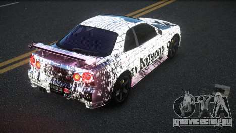 Nissan Skyline R34 Selyn S2 для GTA 4