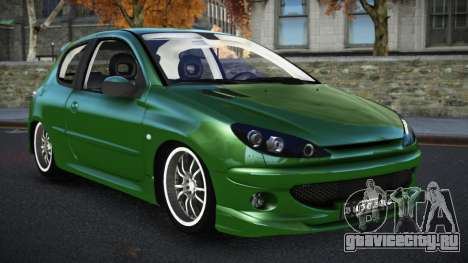 Peugeot 206 Yewi для GTA 4