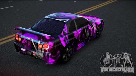 Nissan Skyline R34 Selyn S1 для GTA 4