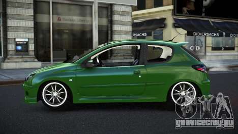 Peugeot 206 Yewi для GTA 4