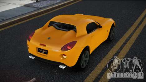 Pontiac Solstice Qejpemo для GTA 4