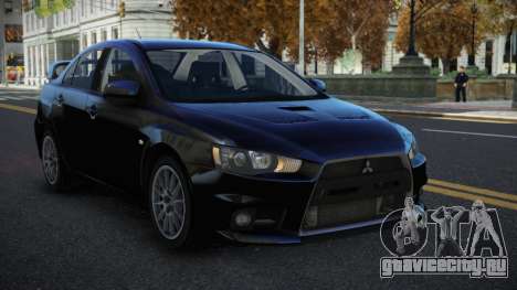 Mitsubishi Lancer Evolution X Zivir для GTA 4