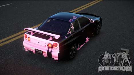 Nissan Skyline R34 Selyn S13 для GTA 4