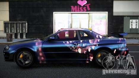 Nissan Skyline R34 Selyn S4 для GTA 4