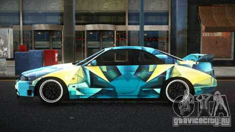 Nissan Skyline R33 Nala S1 для GTA 4