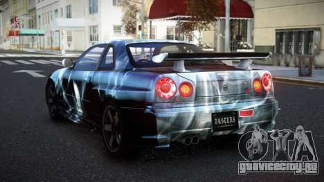 Nissan Skyline R34 Selyn S7 для GTA 4