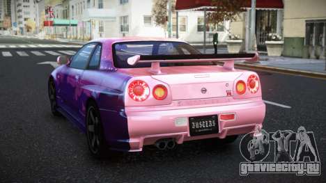 Nissan Skyline R34 Selyn S10 для GTA 4
