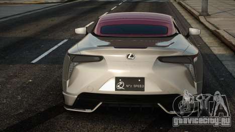 Lexus LC500 MZ Speed для GTA San Andreas