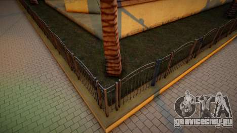 3D HD металлический забор (обновлено) для GTA San Andreas